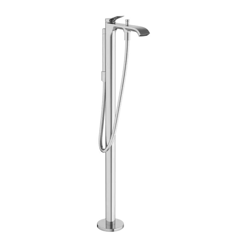 Billig Hansgrohe freistehende Badewannenarmatur: Chrom, inkl. Handbrauseset