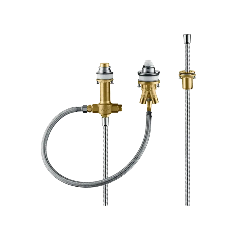 Sonderaktion Hansgrohe Unterputz-Einbaueinheit für 3-Loch-Badewannen-Armatur, chrom