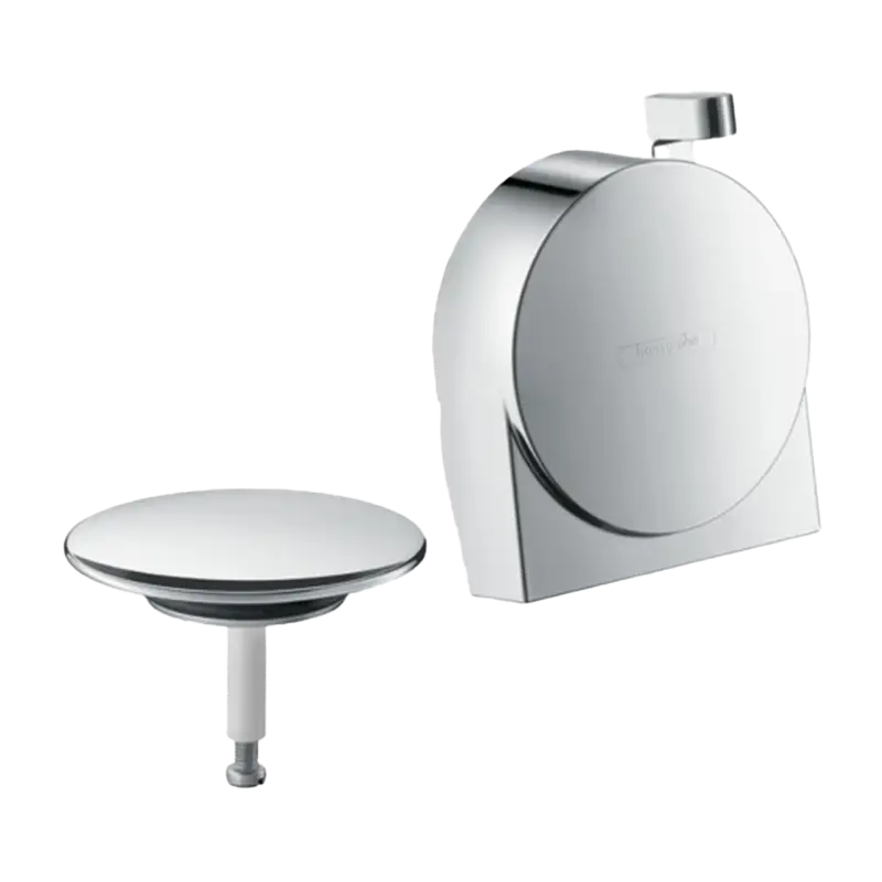 Bestpreis Hansgrohe Exafill S Fertigset Wanneneinlauf, Ablauf- und Überlaufgarnitur Chrom glänzend