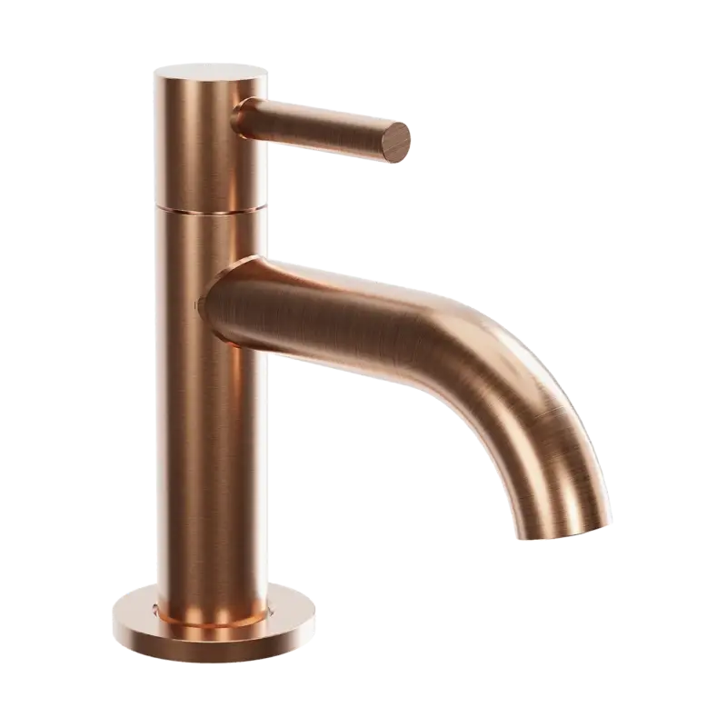 Blaufoss Multa Kaltwasserhahn: Brushed Rosegold Neue Ware