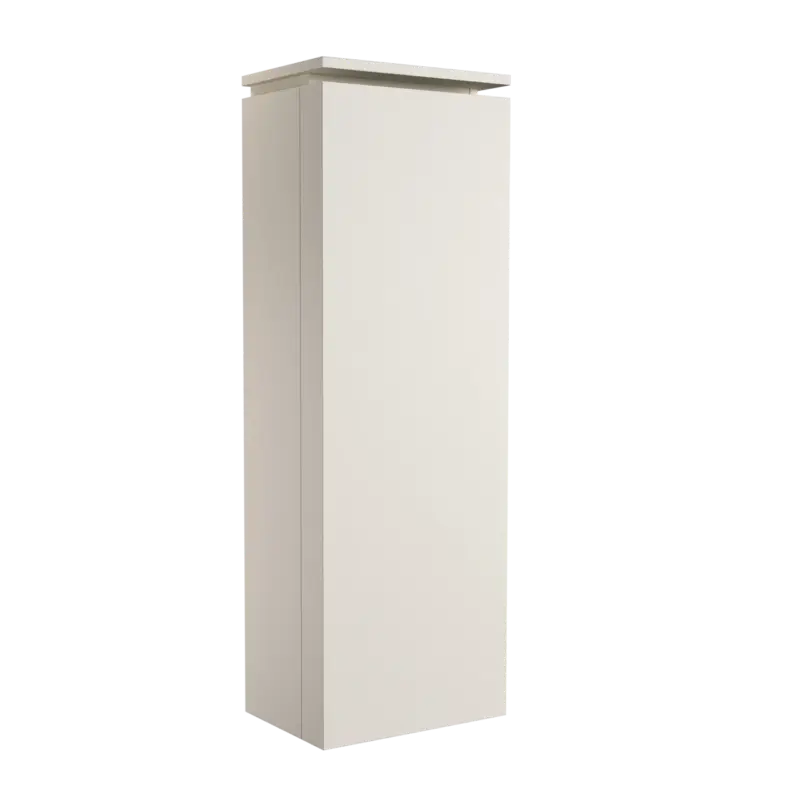 Balmani Eclips hängender Hochschrank Links Sandbeige 44 x 32 x 130 cm Sichere Zahlung