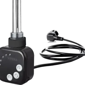 Billig Vipera analoge Thermostat-Teile für elektrische handtuchheizung 1200W Schwarz