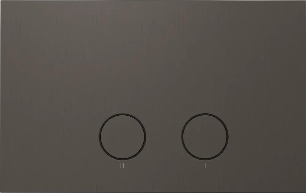 Kracherpreis Perola Betätigungsplatte: Brushed GunMetal, für Sigma UP320 oder UP720 Spülkasten