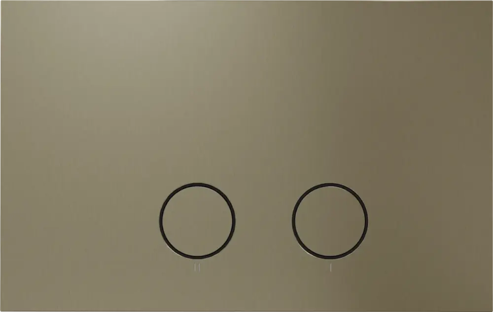 Perola Betätigungsplatte: Brushed Champagne Gold, für Sigma UP320 oder UP720 Spülkasten Ausverkauf