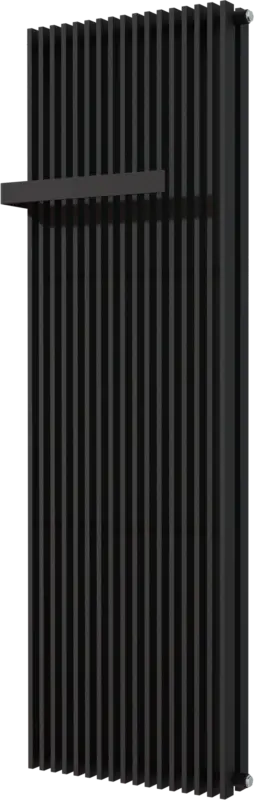 Vipera Corrason Doppelhandtuchheizkörper: 60 x 180 cm, Zentralheizung, Schwarz matt, Seiten- & Mittelanschluss, 3.081W Neuheit