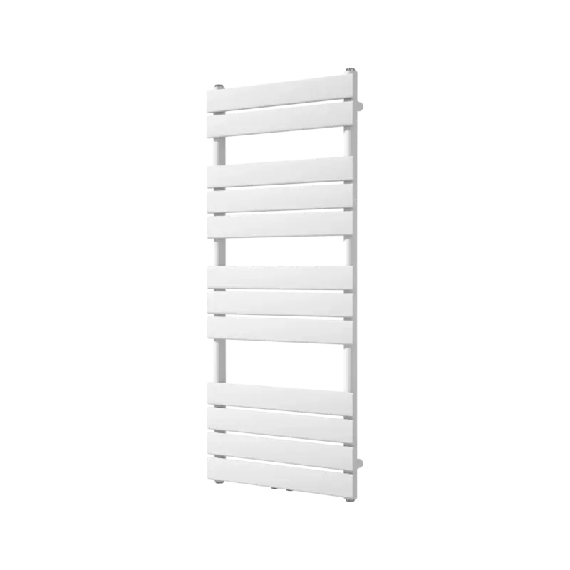 Vipera Vulcan Handtuchheizkörper: 50 x 120 cm, Zentralheizung, Weiß matt, Seiten- & Mittelanschluss, 734W Saisonangebot