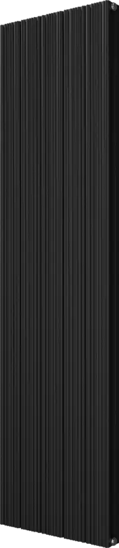 Vipera Mares Doppelhandtuchheizkörper: 47 x 180 cm, Zentralheizung, Schwarz matt, Seiten- & Mittelanschluss, 1821W Markenware