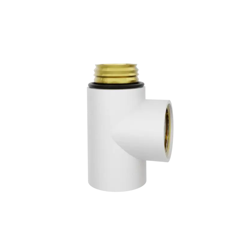 Preisknaller Santeg T-Stück für Zentralheizung Dual Fuel G1/2" Weiß matt