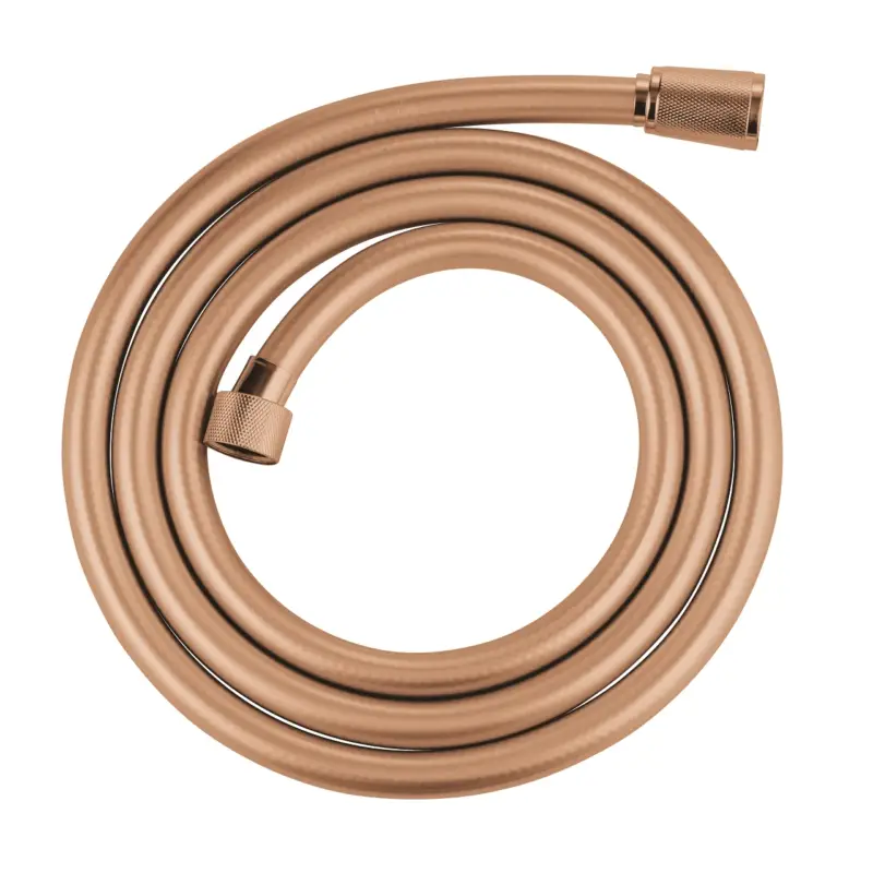 Neuheit Grohe Silverflex TwistStop Brauseschlauch TwistStop 175 cm Brushed Warm Sunset