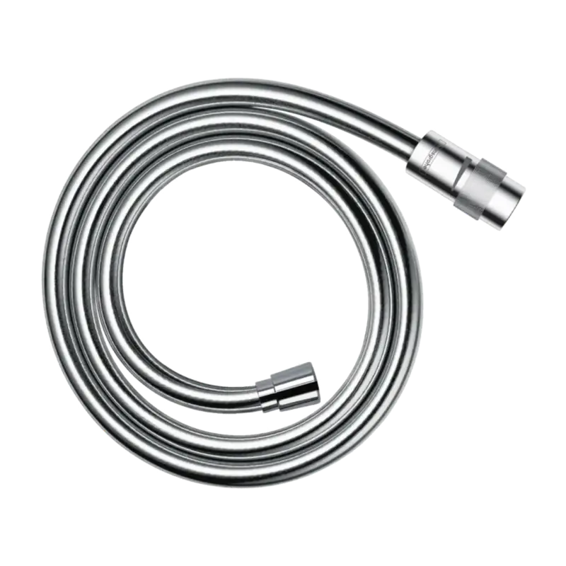 Hansgrohe Isiflex Duschschlauch: 160 cm, PVC, Chrom, mit Durchflussregler Versand Am Gleichen Tag