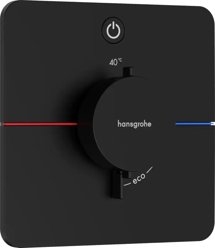 Expressversand Hansgrohe Showerselect Comfort Q Unterputz-Duschthermostat Schwarz matt