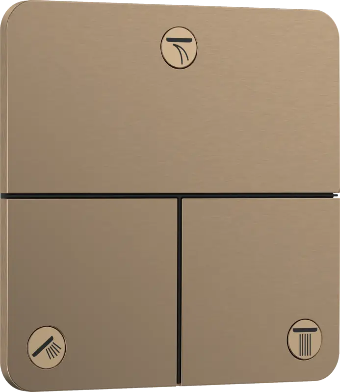 Hansgrohe Showerselect Comfort Q Unterputz-Duschmischarmatur Brushed Bronze Zertifiziert