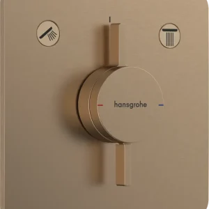 Hansgrohe DuoTurn Q Unterputz-Duschmischarmatur Brushed Bronze Echt