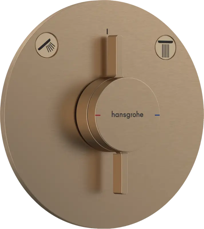 Hansgrohe DuoTurn S Unterputz-Duschmischarmatur Brushed Bronze Markenware