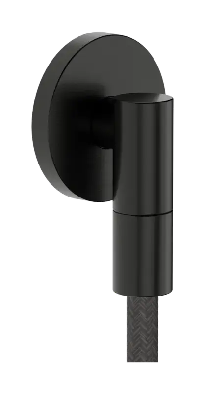 Aktuell Hansgrohe Fixfit Fine S Wandanschlussbogen 1/2" Brushed Black Chrome