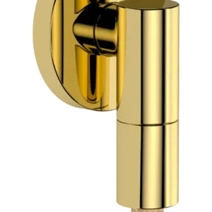 Billig Hansgrohe Fixfit Fine S Wandanschlussbogen 1/2" Polished Gold Optic