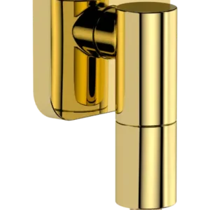 Angebot Hansgrohe FixFit Fine Q Wandanschlussbogen 1/2" Polished Gold Optic