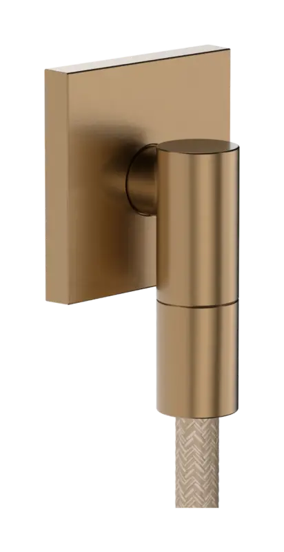 Günstig Hansgrohe FixFit Fine E Wandanschlussbogen 1/2" Brushed Bronze