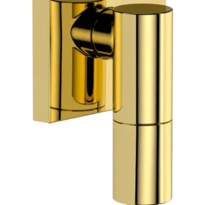 Sonderangebot Hansgrohe FixFit Fine E Wandanschlussbogen 1/2" Polished Gold Optic