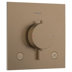 Echt Hansgrohe Ecostat Comfort E Unterputz Badewannenarmatur: für 2 Verbraucher, Brushed Bronze EN1717