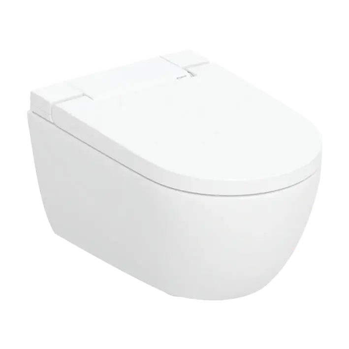Geberit Aquaclean Alba Dusch-WC: Weiß Glänzend, spülrandlos Meistverkauft