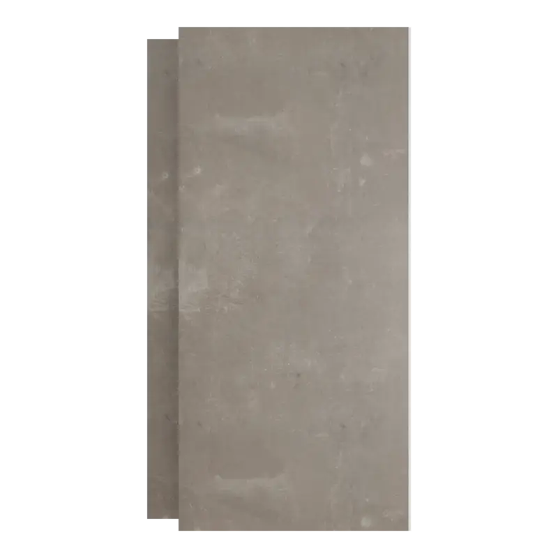 Bestseller Luca Varess Groovy Duschrückwand Set 2 x 120x260 cm, SPC, Pemba Warm Grey