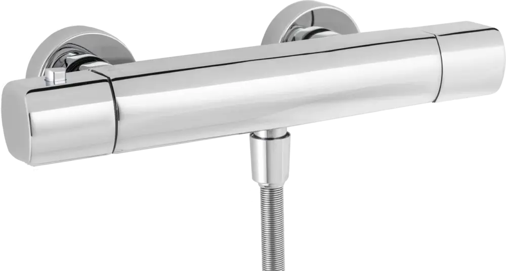 Nur Heute Blaufoss Bodan Thermostat-Duscharmatur: Chrom Glänzend