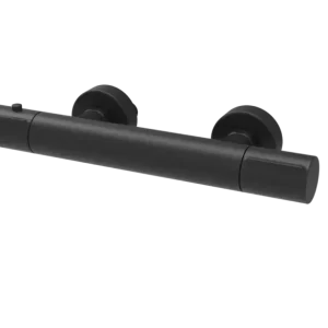 Blaufoss Onos Thermostat-Duscharmatur: Schwarz matt Neue Kollektion