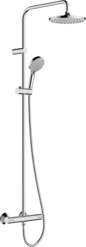 Geprüft Hansgrohe Vernis Blend Duschsystem mit Thermostat-Armatur Chrom Glänzend