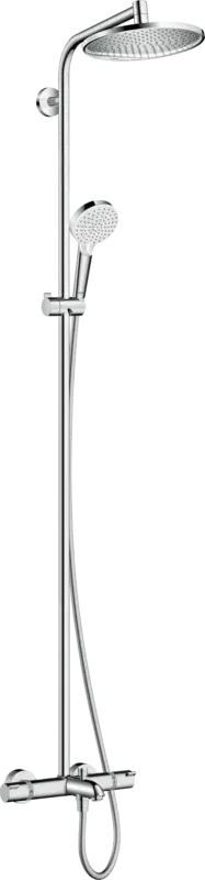 Hansgrohe Crometta S240 Duschsystem mit Thermostat-Badewannenarmatur Chrom Glänzend Neue Ware