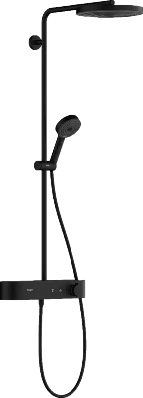 Versand Am Gleichen Tag Hansgrohe Pulsify S260 Duschsystem mit Thermostat-Armatur Schwarz Matt
