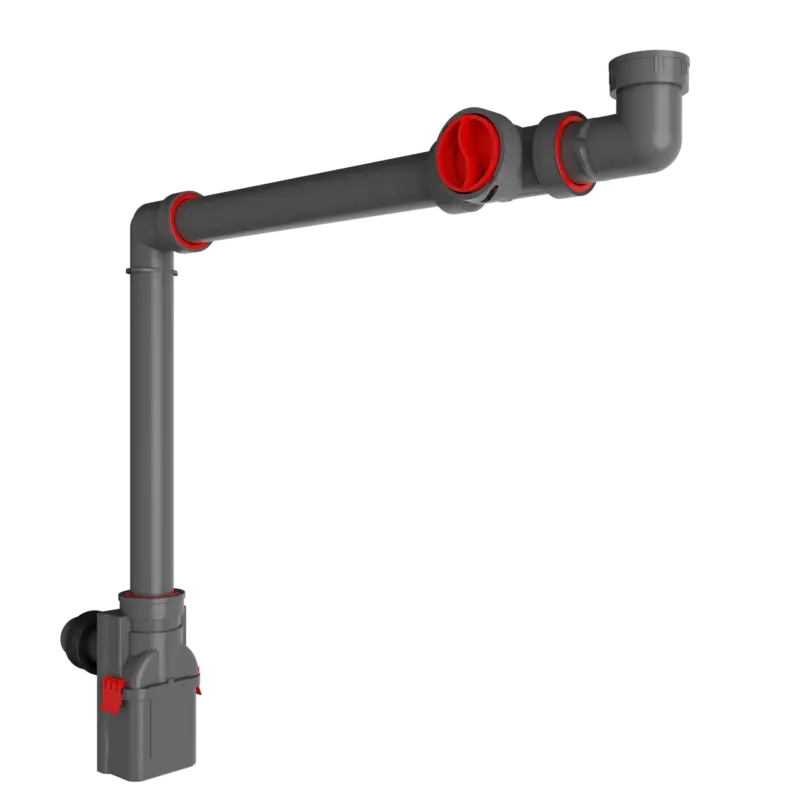Heißes Angebot Santeg EZ Space 32 Ablauf für Waschtisch 32mm grau