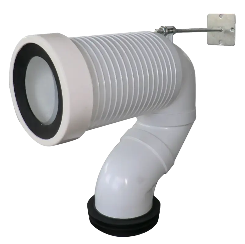 Santeg Anschluss-Stück für stehendes WC, ø 90 - 100 - 110 mm S-Form Top-Angebot