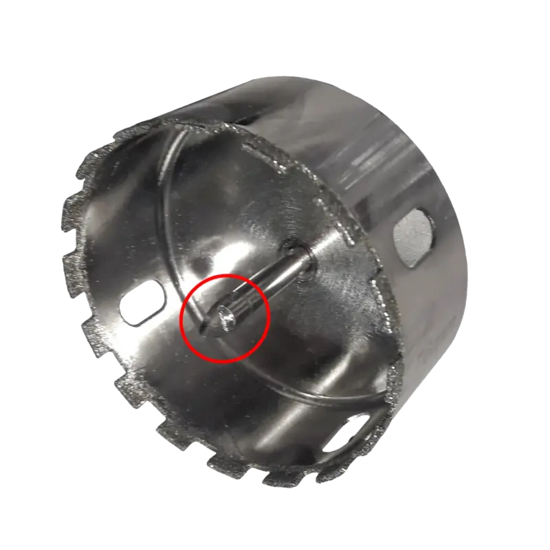 Santeg Diamantbohrer mit Zentrierhilfe, Ø 76mm Neuheit