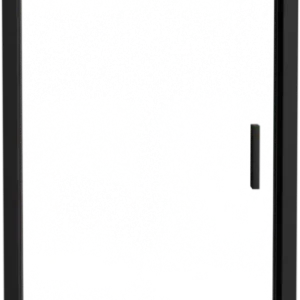 Kracherpreis Luca Varess Vidor In Dusche Drehtür 80 cm x 190 cm Klarglas matt Schwarz profil