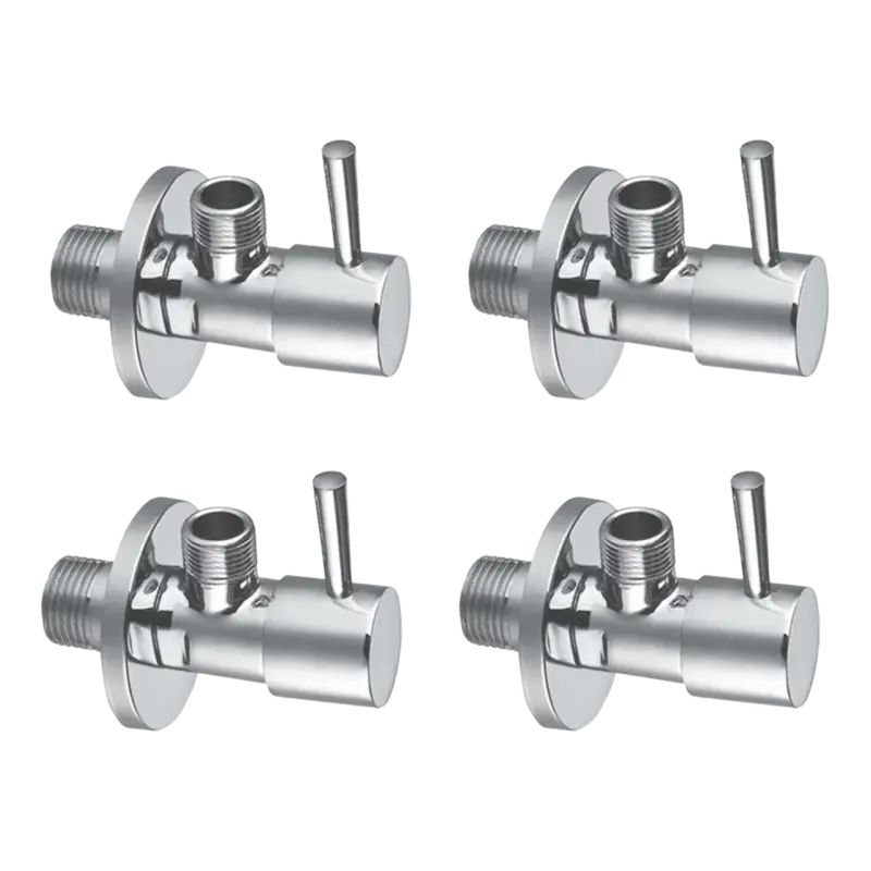Santeg-Set mit 4 Eckregulierventilen 1/2-3/8, chrom Beliebt