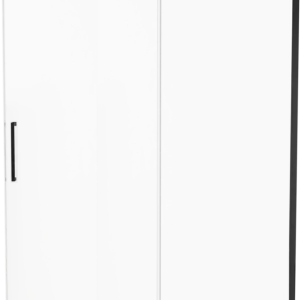 Luca Varess Boltano Dusche Schiebetür 160 cm x 200 cm Klarglas matt Schwarz profil Top-Seller