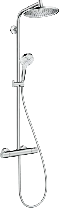 Aktuell Hansgrohe Crometta S240 Duschsystem: Chrom Glänzend
