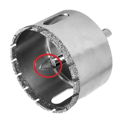Santeg Diamantbohrer mit Zentrierhilfe, Ø 72mm Meistverkauft
