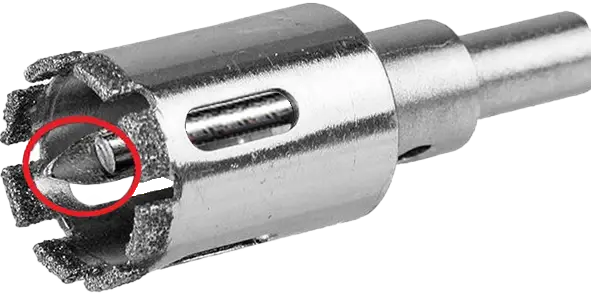 Nur Heute Santeg Diamantbohrer mit Zentrierhilfe, Ø 28mm