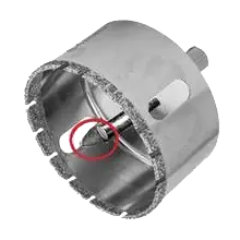 Santeg Diamantbohrer mit Zentrierhilfe, Ø 66mm Versand Am Gleichen Tag