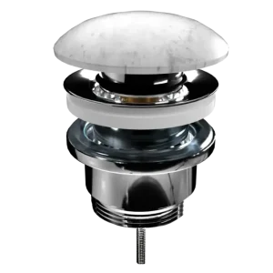 Balmani Click Curved Ablaufventil, verriegelbar, Carrara Sale
