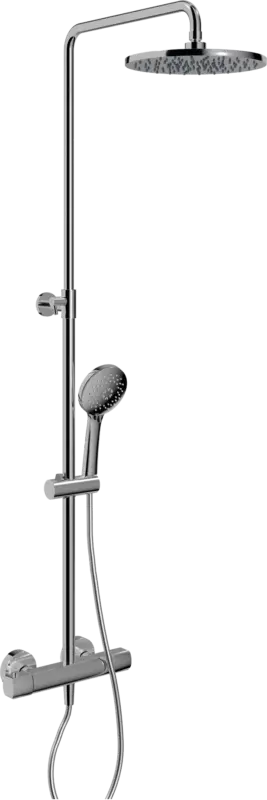 Blaufoss Bodan 250 Duschsystem: Chrom Glänzend Top-Angebot