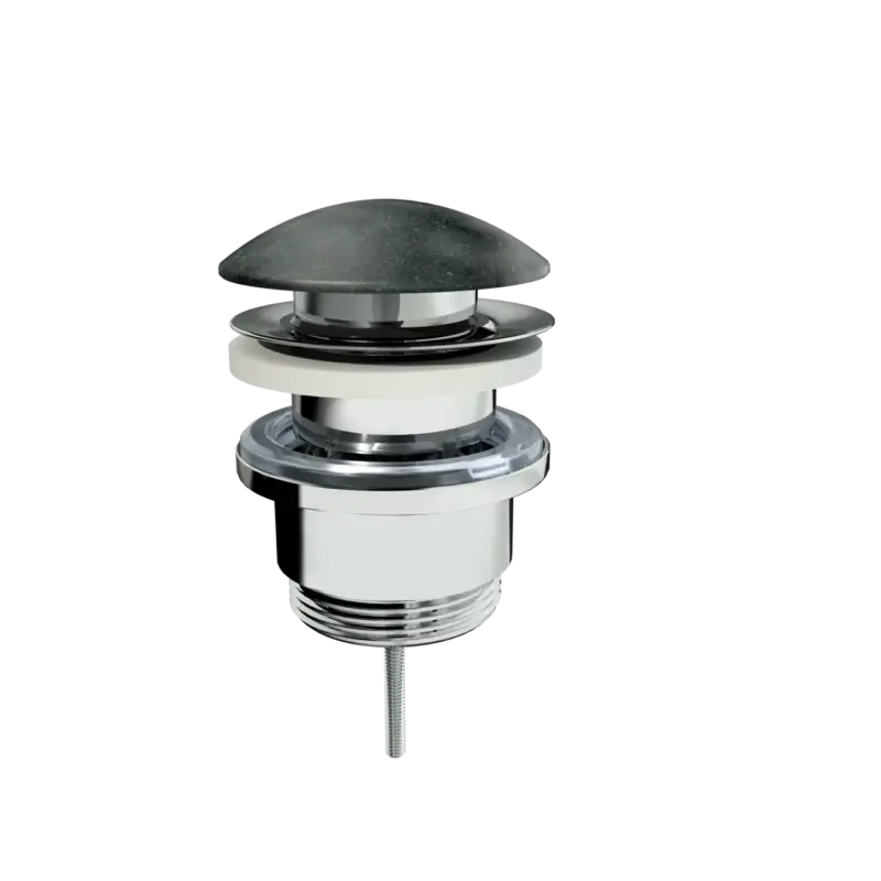 Billig Balmani Click Curved Ablaufventil, verriegelbar, Granit