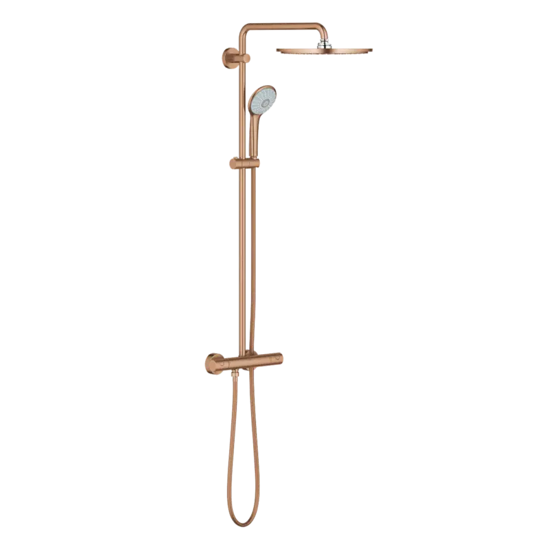 Grohe Euphoria System 310 Duschsystem: Brushed Warm Sunset Sichere Zahlung