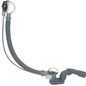 Mega-Angebot Santeg Unibath Badewannen-Ablauf mit Überlauf 100 cm, chrom