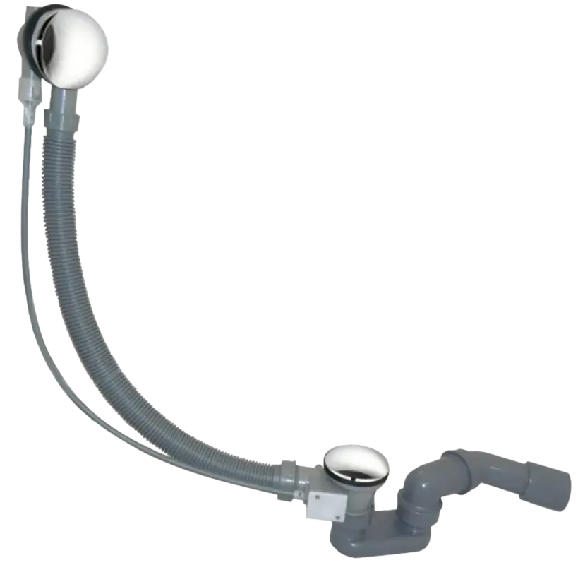 Mega-Angebot Santeg Unibath Badewannen-Ablauf mit Überlauf 100 cm, chrom