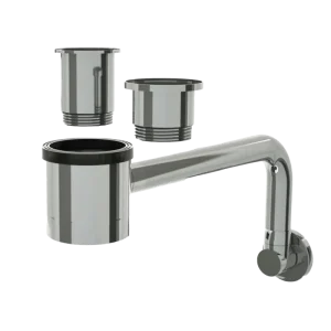 Santeg Styledrain UN/UP-X, chrom 5/4"- 32 mm Highlight