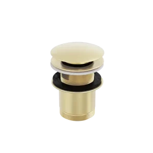Sale Santeg Unibath Ablaufventil Badewanne, verriegelbar, Champagne Gold gebürstet