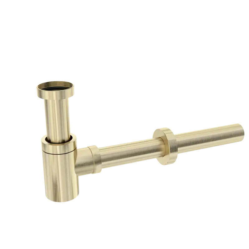 Meistverkauft Santeg Styledrain MINI-X Ablauf für Handwaschbecken, Champagne Gold gebürstet, 32 mm